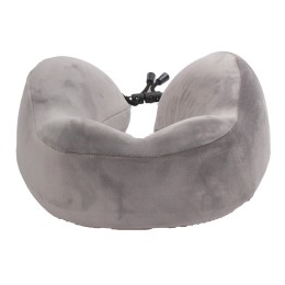Подушка для путешествий с эффектом памяти Мемо "Bluewinder" Grey