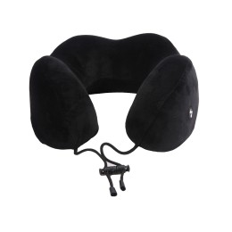 Подушка для путешествий с эффектом памяти Мемо "Bluewinder" Black