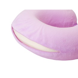 Подушка Basic из микрофибры с эффектом памяти U-shape, розовый NEW