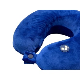 Подушка для путешествий с эффектом памяти Мемо "Drowsy" Royal Blue