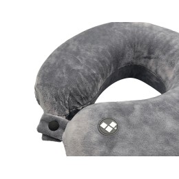 Подушка для путешествий с эффектом памяти Мемо "Drowsy" Grey