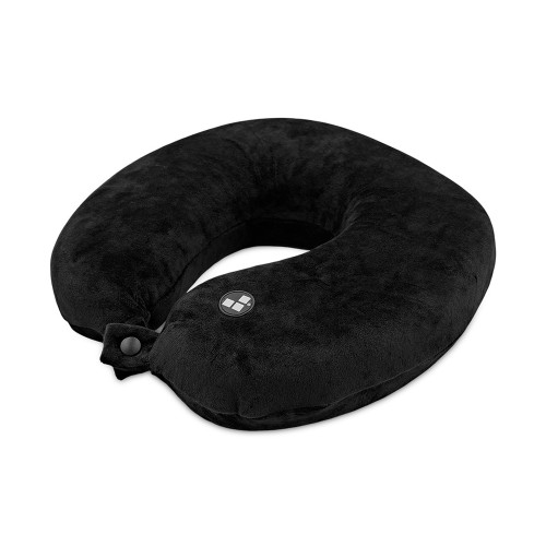 Подушка для путешествий с эффектом памяти Мемо "Drowsy" Black