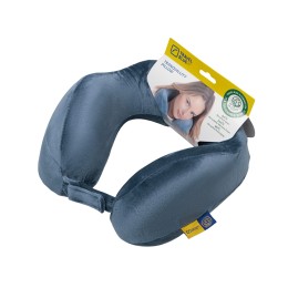 Подушка для путешествий с эффектом памяти Travel Blue Tranquility Pillow, увеличенная (212), цвет синий