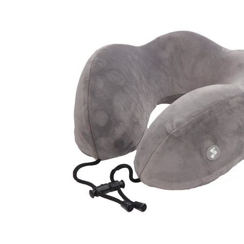 Подушка для путешествий с эффектом памяти Мемо "Bluewinder" Grey