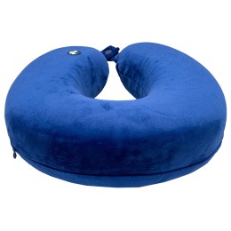 Подушка для путешествий с эффектом памяти Мемо "Drowsy" Royal Blue