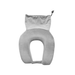 Подушка с эффектом памяти и вшитым чехлом "Stash & Snooze"