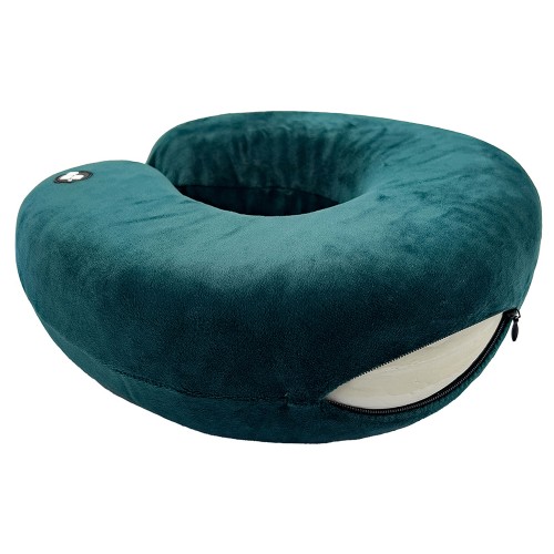 Подушка для путешествий с эффектом памяти Мемо "Drowsy" Emerald