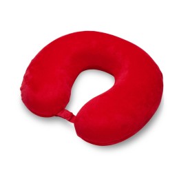 Подушка Basic из микрофибры с эффектом памяти U-shape, красный NEW