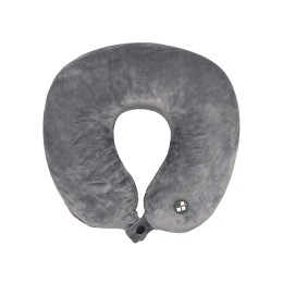 Подушка для путешествий с эффектом памяти Мемо "Drowsy" Grey