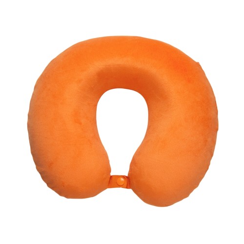 Подушка Basic из микрофибры с эффектом памяти U-shape, оранжевый NEW