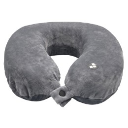 Подушка для путешествий с эффектом памяти Мемо "Drowsy" Grey