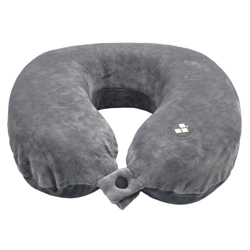 Подушка для путешествий с эффектом памяти Мемо "Drowsy" Grey