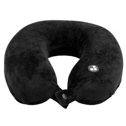 Подушка для путешествий с эффектом памяти Мемо "Drowsy" Black