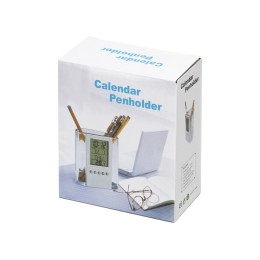 Подставка "Минута", прозрачный/серебристый