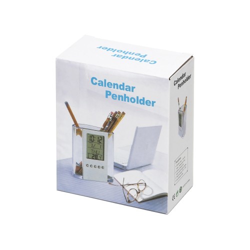 Подставка "Минута", прозрачный/серебристый