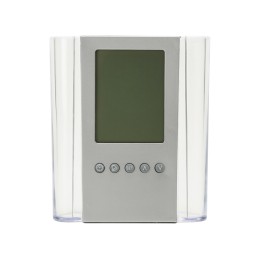 Подставка "Минута", прозрачный/серебристый