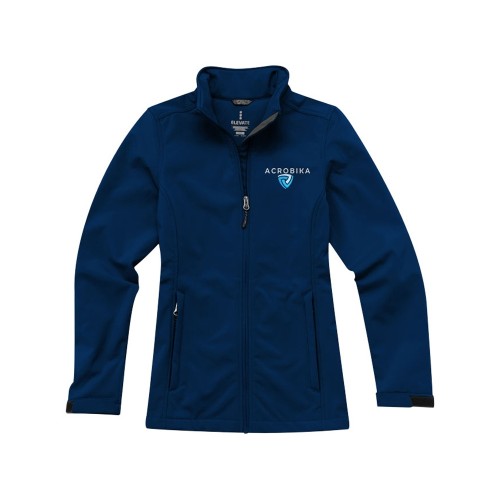 Куртка софтшел "Maxson" женская, темно-синий