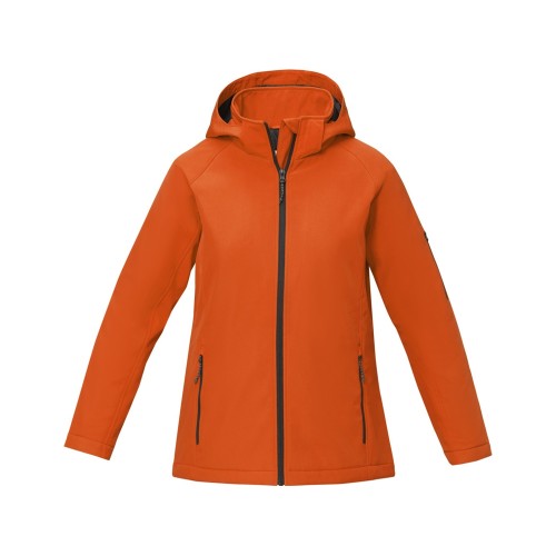 Notus женская утепленная куртка из софтшелла - Оранжевый
