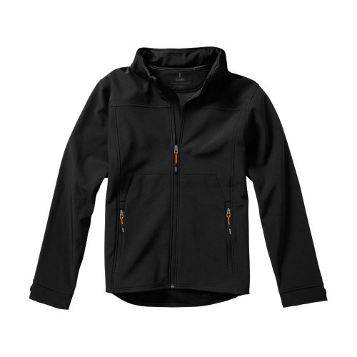 Куртка софтшел "Langley" мужская, черный