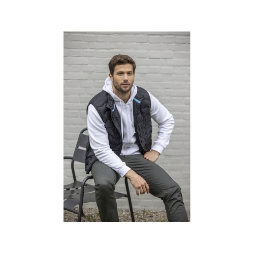 Мужская утепленная телогрейка Epidote из материалов, переработанных по стандарту GRS - Storm grey