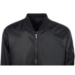 Куртка бомбер «Antwerpen» унисекс, черный