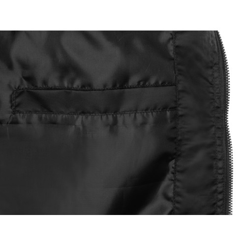 Куртка бомбер «Antwerpen» унисекс, черный