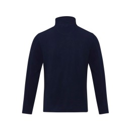 Мужская флисовая куртка Amber на молнии из переработанных материалов по стандарту GRS, темно-синий