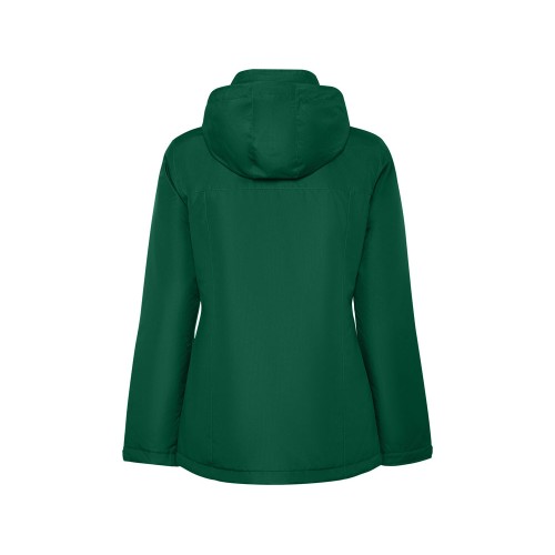 Парка утепленная «America» женская, бутылочный зеленый