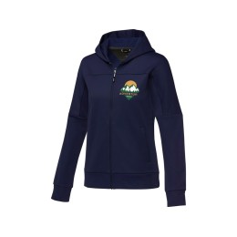 Женская спортивная трикотажная куртка Nubia на молнии, темно-синий