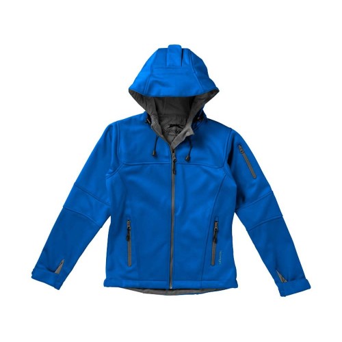 Куртка софтшел "Match" женская, небесно-синий