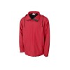 Куртка мужская с капюшоном "Wind", красный