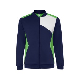 Спортивная куртка «Leros» унисекс, папоротниковый/синий нэйви