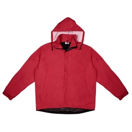 Куртка мужская с капюшоном "Wind", красный