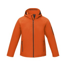 Notus мужская утепленная куртка из софтшелла - Оранжевый