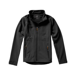 Куртка софтшел "Langley" мужская, антрацит
