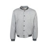 Бомбер «Oxford», серый меланж, унисекс