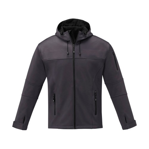 Match Мужская куртка софтшел, storm grey