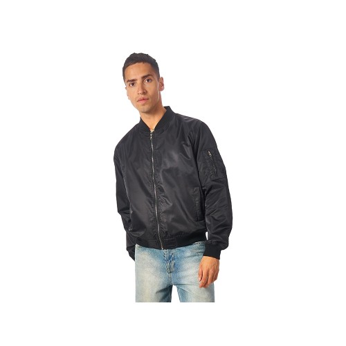 Куртка бомбер «Antwerpen» унисекс, черный