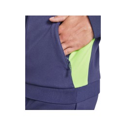 Спортивная куртка «Leros» унисекс, папоротниковый/синий нэйви