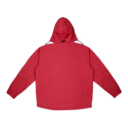 Куртка мужская с капюшоном "Wind", красный