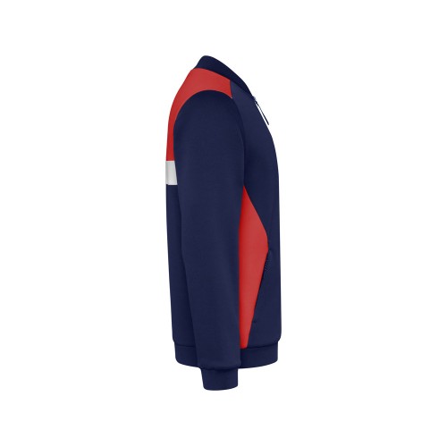 Спортивная куртка «Leros» унисекс, красный/синий нэйви