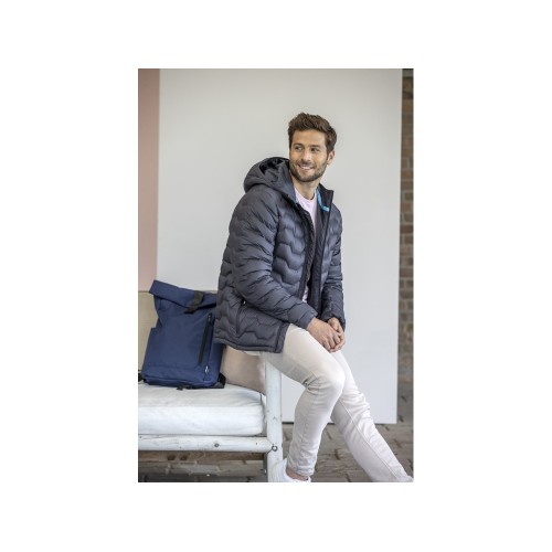 Мужская утепленная куртка Petalite из материалов, переработанных по стандарту GRS - Storm grey