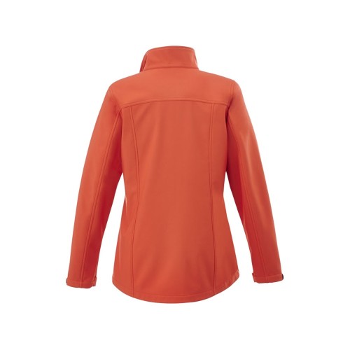 Куртка софтшел "Maxson" женская, оранжевый