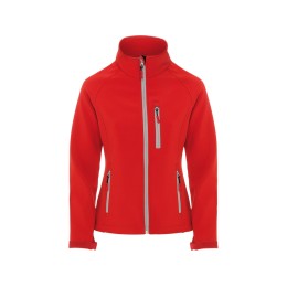 Куртка софтшелл "Antartida" женская, красный