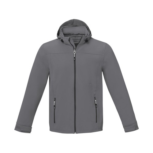 Куртка софтшел "Langley" мужская, steel grey