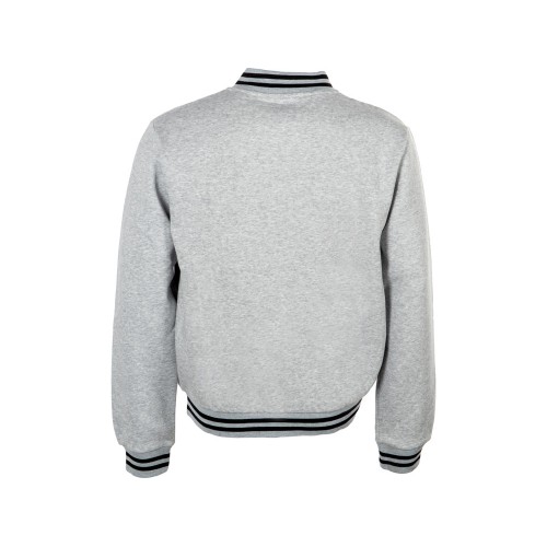 Бомбер «Oxford», серый меланж, унисекс