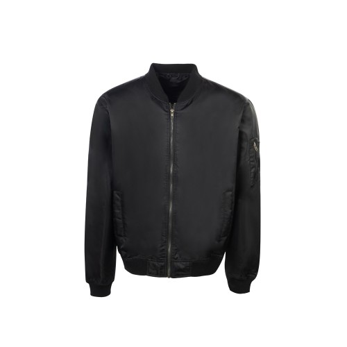 Куртка бомбер «Antwerpen» унисекс, черный