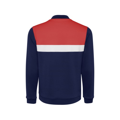 Спортивная куртка «Leros» унисекс, красный/синий нэйви