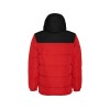 Пуховик TALLIN красный/черный