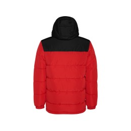 Пуховик TALLIN красный/черный